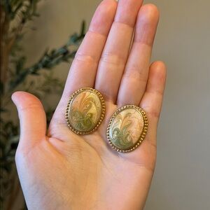 Vintage Gold Bridgerton Inspired Earrings